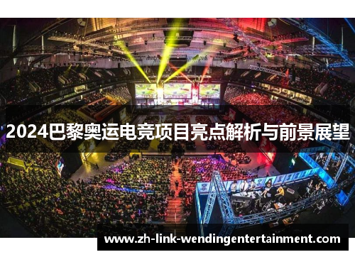 2024巴黎奥运电竞项目亮点解析与前景展望